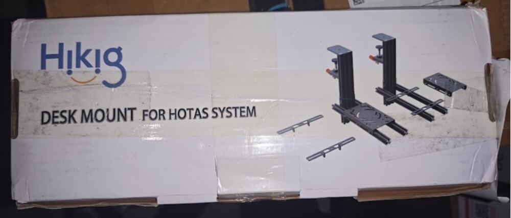 Hikig Desk Mount for HOTAS SYSTEM